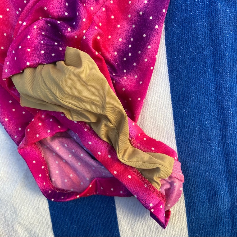 Polka Dot Pinup Retro Vintage Swimsuit 12 M L - Picture 4 of 8